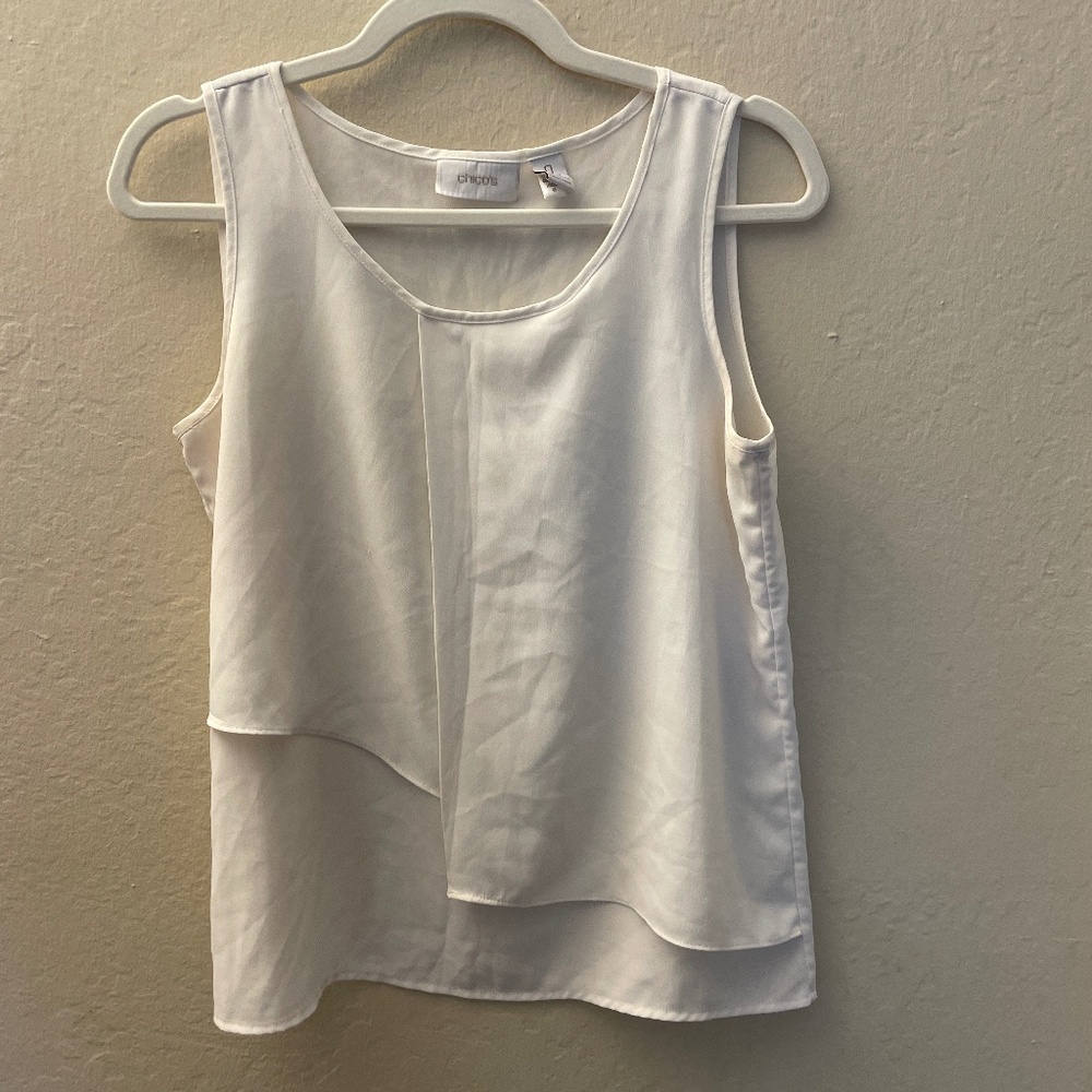 Chicos high low tank top